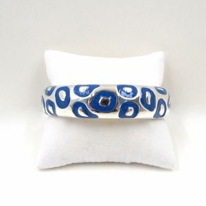 NWOT Simon Sebbag Sterling Silver Cheetah Bangle